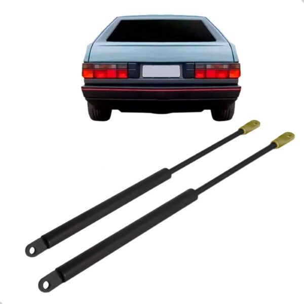 Par Amortecedor Tampa Da Mala Gol Quadrado C/limpador 80/94