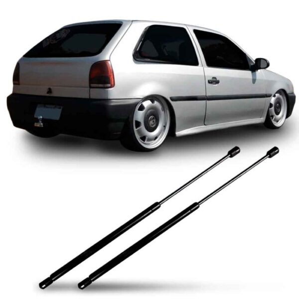 Par Amortecedor Tampa Traseira Mala Gol G2 C/limpador 95/99.