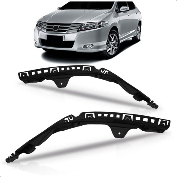 Par Guia Suporte Farol Para Honda City 2009 2010 2011 A 2014