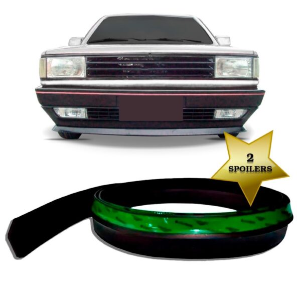 Kit 2 Saia Spoiler Corsa Meriva Astra Z Lip Tuning Esportivo