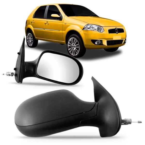 Par Retrovisor Palio 2011 12 13 2014 Com Controle 4 Portas