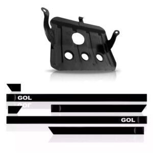 Kit Protetor Carter Gol 2005 A 2008 + Jogo De Frisos Lateral
