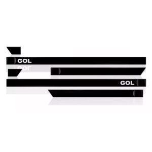 Kit Protetor Carter Gol 2005 A 2008 + Jogo De Frisos Lateral