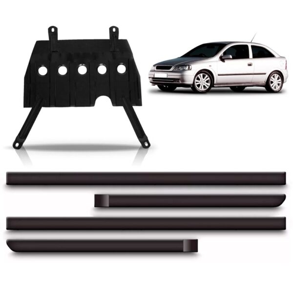 Protetor Carter Astra 1998 A 2005 + Jogo De Frisos Lateral.