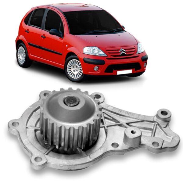 Bomba D Agua Citroen C3 1.4 8v / 1.6 8v 2002 03 04 05/2012