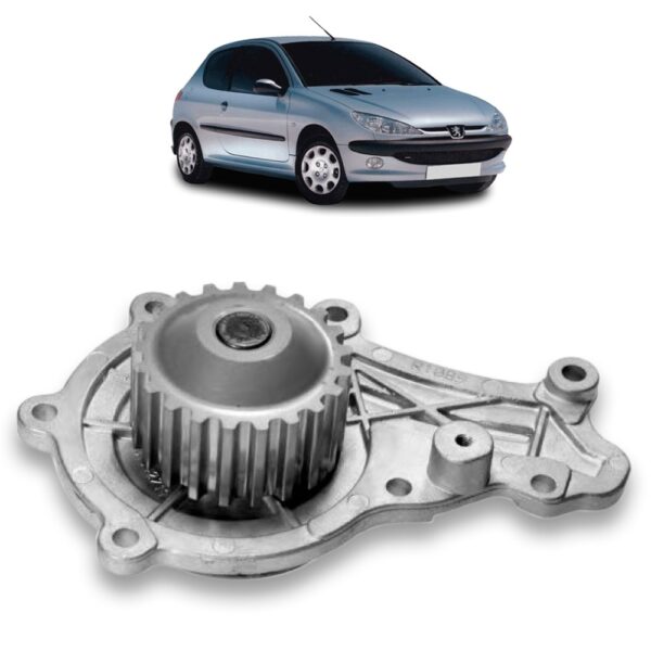 Bomba D Agua Peugeot 206 1.4 8v / 1.6 8v 2002/2012