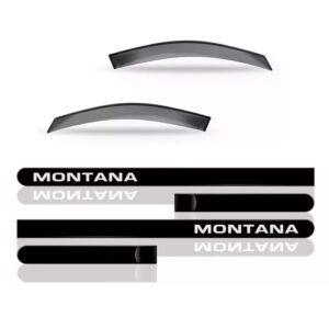 Calha Chuva Montana 2006 A 2011 + Friso Lateral Fumê