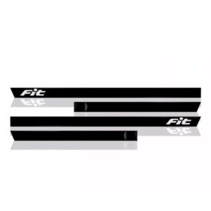 Calha Chuva Honda Fit 2009 A 2013 + Friso Lateral C/garantia Fumê