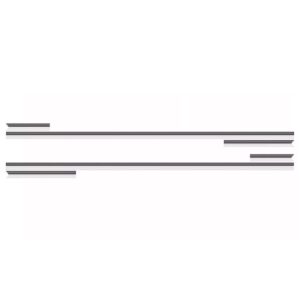 Calha Chuva Escort Hobby Ate 1991 2p + Friso Lateral Fumê