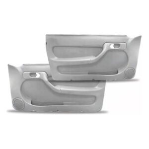 Par Forro Porta Gol Bola Parati Dianteiro Manual 2p Cinza