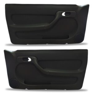 Par Forro Porta Gol Bola Parati Dianteiro Manual 2p Preto Preto