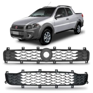 Kit Grade Strada Working 2014 A 2018 Inferior Cinza Cinza