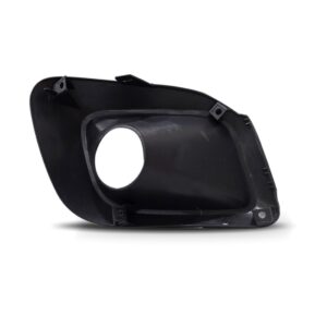 Par Moldura Milha Auxiliar Uno 2017 2018 2019 Preta C/ Furo