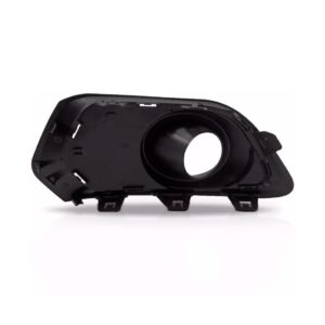 Par Moldura Milha Sandero 2015 2016 2017 Preto Com Furo Preto