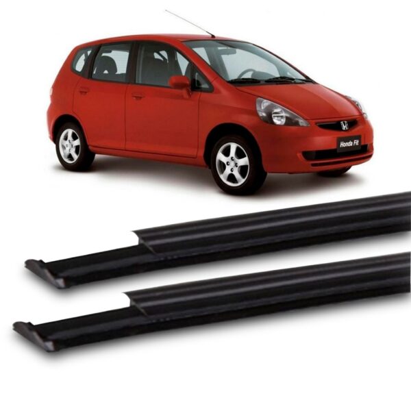 Par Borracha Friso De Teto Honda Fit 2004 2005 2006 2007
