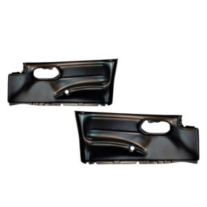 Par Forro Porta Dianteiro Corsa Hatch 1996 A 2002 4pts Preto - Preto