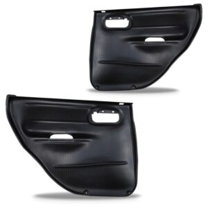 Par Forro Porta Traseiro Corsa Hatch 1996 A 2002  4pts Preto