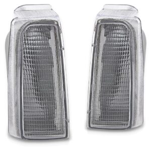 Par Lanterna Dianteira Pisca Monza 82/87 Cristal Seta