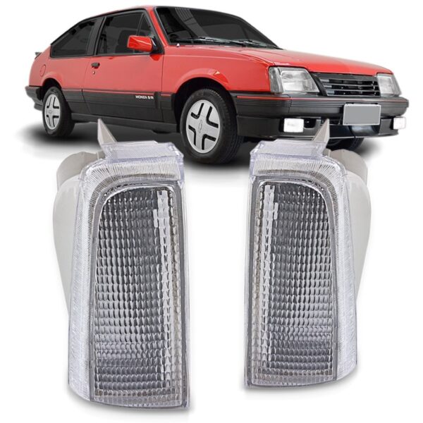 Par Sinaleira Para Chevrolet Monza 1988 1989 1990 Cristal