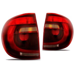 Par Lanterna Traseira Fox Crossfox 2010 2011 12 13 2014 Fumê Direito