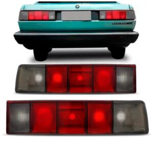 Par Lanterna Traseira Santana 1985 1986 1987 88 A 1990 Fume Ambos Lados Fumê