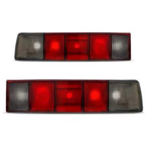 Par Lanterna Traseira Santana 1985 1986 1987 88 A 1990 Fume Ambos Lados Fumê