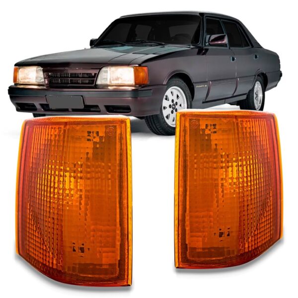 Par Sinaleira Opala Caravan 1988 1989 1990 1991 1992 Âmbar