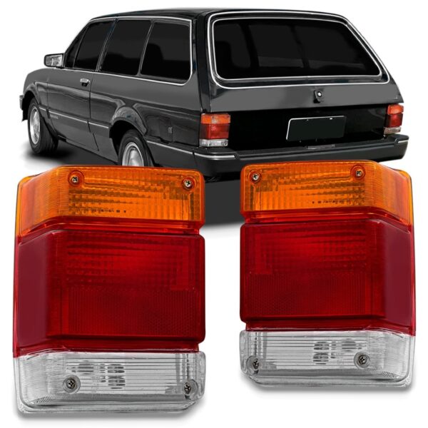 Par De Lente Traseira Chevy 500/marajó 88 89 90 91 92 93 94