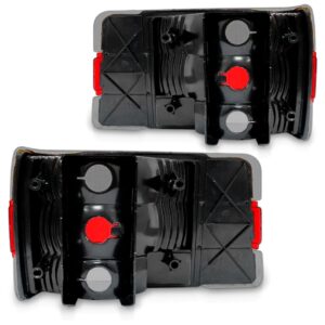 Jogo Sinaleira Seta Traseira Chevette 1987 A 1993 Fumê Fumê