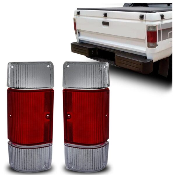 Par Lente Lanterna Traseira Fumê D20 A20 C20 85 86 87 88 89