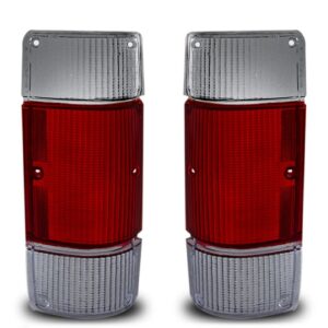 Par Lente Lanterna Traseira Fumê D20 A20 C20 85 86 87 88 89