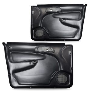 Par Forro De Porta Dianteira Gol Parati Saveiro 1998 A 2004  Cinza