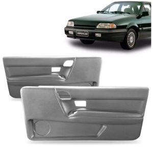 Par Forro Porta Santana Versailles 2p Dianteiro 91/98 Cinza