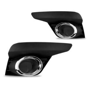 Par Moldura Milha Logan Sandero 2020 2021 2022 Sem Furo Preto