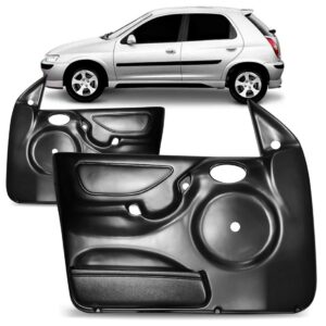 Par Forro Celta 4 Portas 2002 2003 2004 2005 2006 Preto Preto