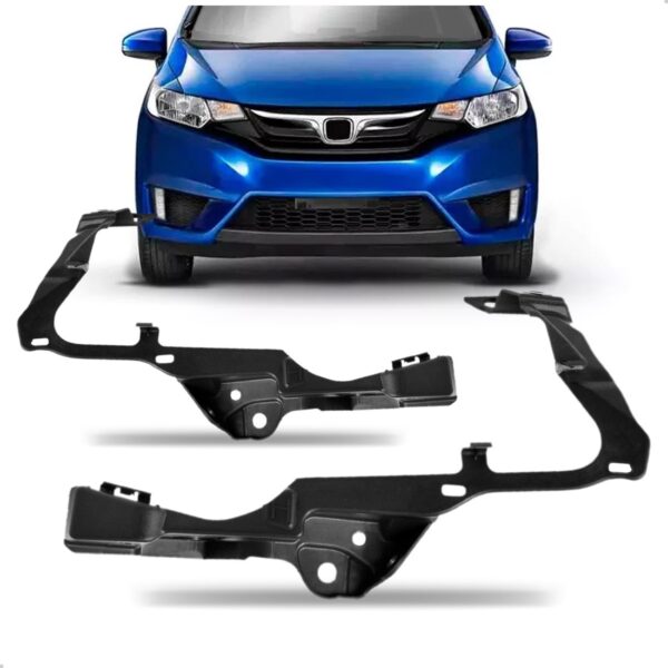 Par Suporte Farol Para Honda Fit 2014 215 2016 2017 18 2019