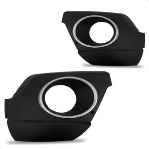 Par Moldura Milha Saveiro Cross G6 2013 14 15 2016 Aro Prata Preta