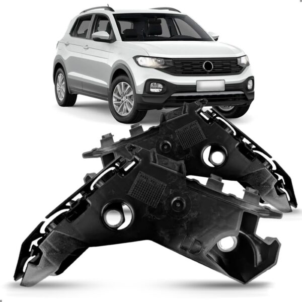 Par Suporte Guia Parachoque Dianteiro T-cross 19 20 21 23