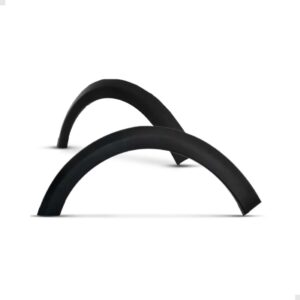 Par Moldura Paralama Saveiro 2008 A 2012 Preto Texturizado  Preto