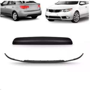 Spoiler Inferior Para Kia Cerato 2009 2010 2011 Dianteiro Preto