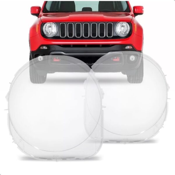 Par Lente Farol Para Jeep Renegade 2015 2016 2017 2018