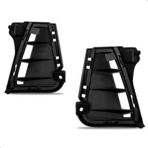 Par Moldura Farol Milha Hb20 2023 Até 2024 Preto Sem Furo Preto