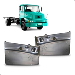 Par Forro Porta Mercedes 1620 1622 2638 1218 1718 Cinza