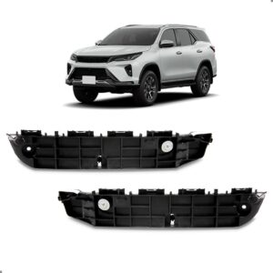 Par Suporte Guia Parachoque Hilux Sw4 2016 A 2024 Dianteiro