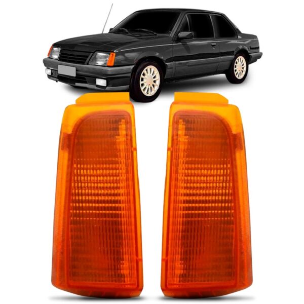 Par Lanterna Seta Dianteira Monza 82 A 87 Ambar