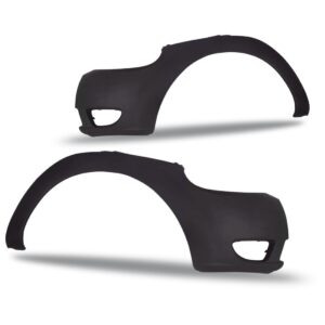 Kit Envolvente Dianteiro Ka 2002 A 2007 Com Grade Novo Preto