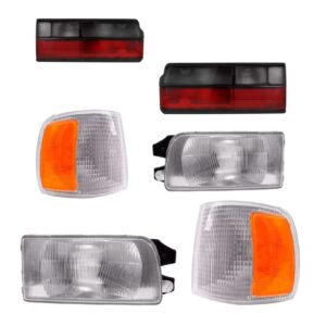 Kit Farol Voyage 91 92 93 94 95 + Pisca + Lanterna Fumê G1