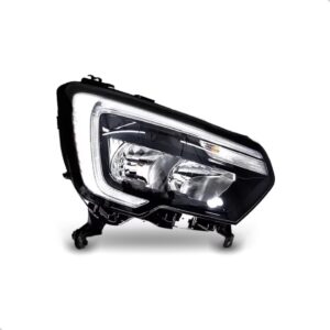 Kit Envolvente + Grade + Par Farol Master 2022 2023 2024 Preto