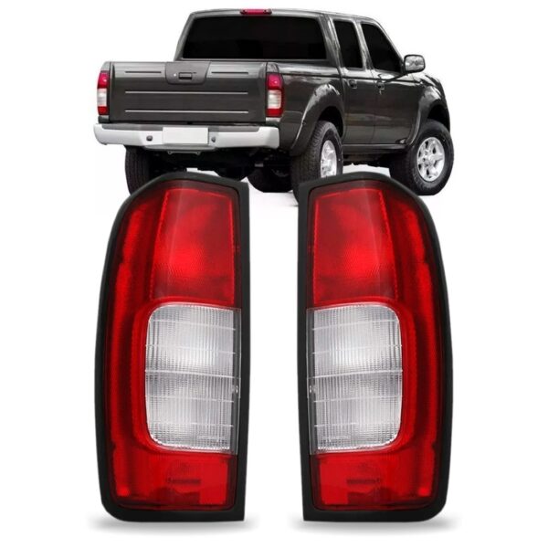 Par Lanterna Traseira Frontier 1998 1999 2000 2001 2002 Vermelho