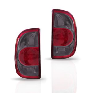 Par Lanterna Saveiro G4 Fume + Jogo Tapete Pvc 2006 A 2010 Ambos Os Lados